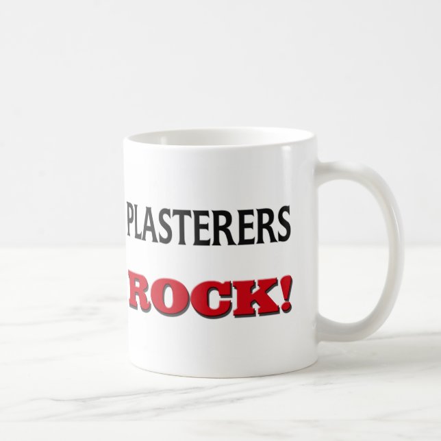 Plasterers-Felsen Kaffeetasse (Rechts)