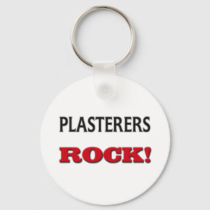Plasterers-Felsen Schlüsselanhänger