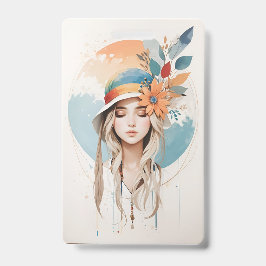  Plastic Badge - Vertical Ausweis