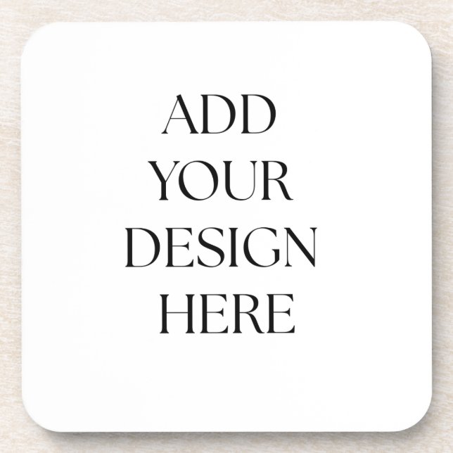 Plastic Coaster Getränkeuntersetzer (Vorderseite)