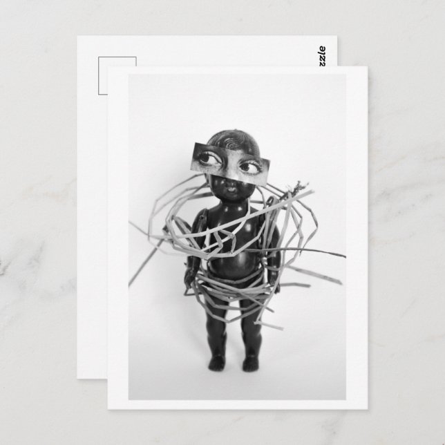 Plastic doll - Nelson Postkarte (Vorne/Hinten)