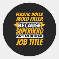 PLASTIC DOLLS MOLD FILLER Funny Spaß Geschenk