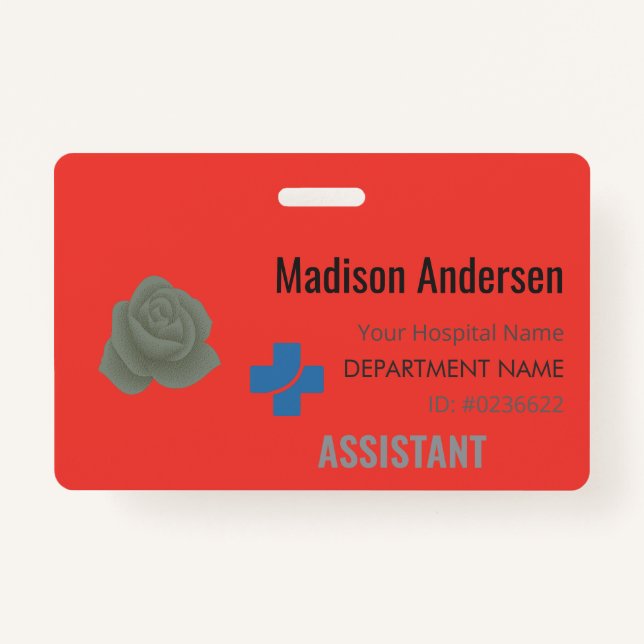 Plastic Event Pass - Horizontal.ID.Office.Abzeiche Ausweis (Vorderseite)