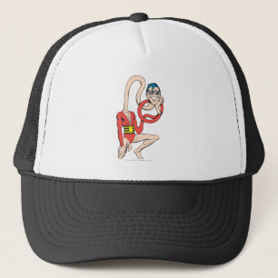 Plastic Man Rubberneck-Pose Truckerkappe