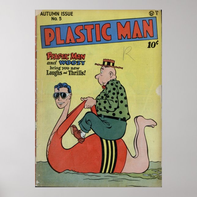 Plastic Man v1 005 Poster (Vorne)