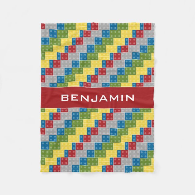 Plastik blockiert fleecedecke (Vorderseite)