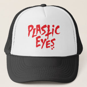 Plastik mustert Logo-Hut Truckerkappe