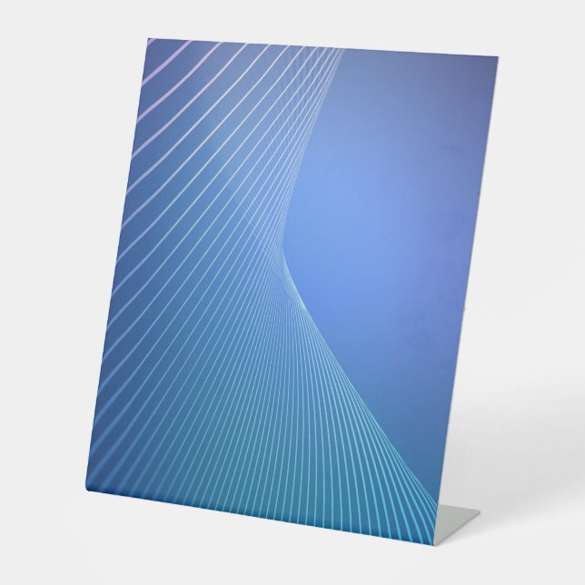 Plastikbodenzeichen 10"X12" Sockelschild (Vorderseite)