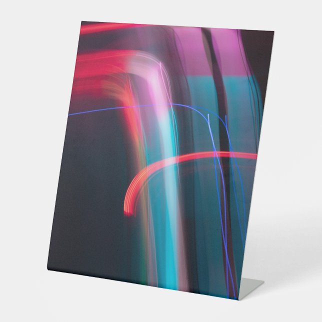 Plastikbodenzeichen 10"X12" Sockelschild (Vorderseite)