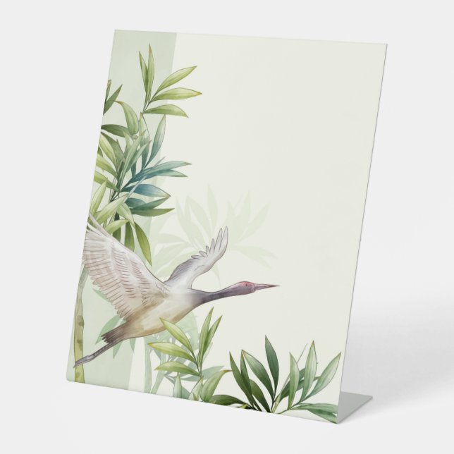 Plastikbodenzeichen 10"X12" Sockelschild (Vorderseite)