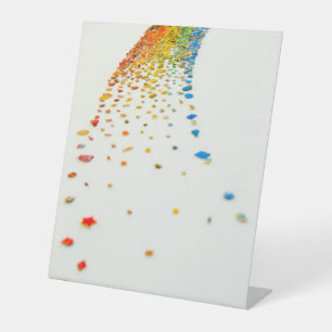 Plastikbodenzeichen 10"X12" Sockelschild