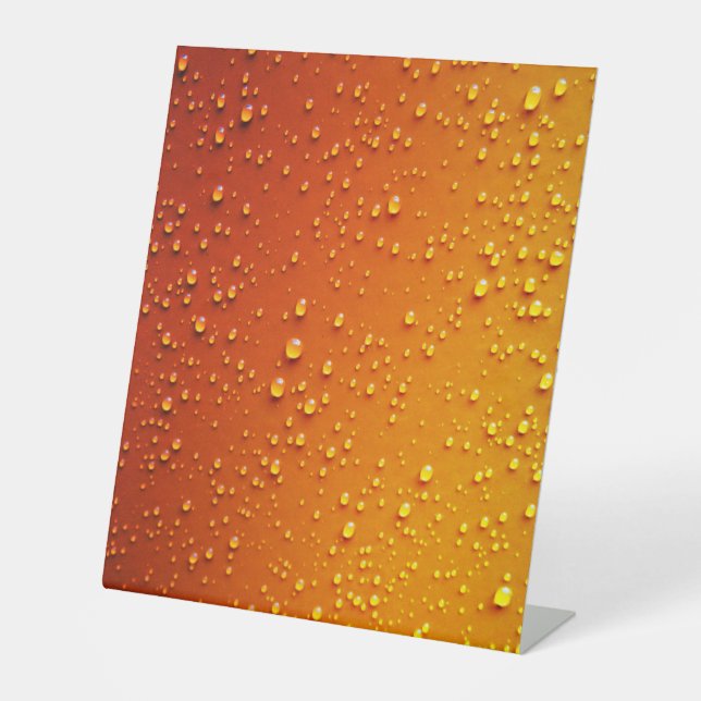 Plastikbodenzeichen 10"X12" Sockelschild (Vorderseite)