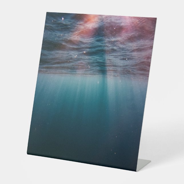 Plastikbodenzeichen 10"X12" Sockelschild (Vorderseite)