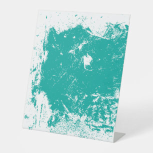 Plastikbodenzeichen 10"X12" Sockelschild