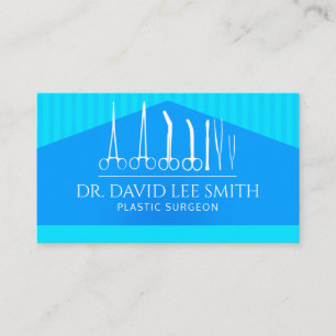 Plastikchirurg / Arzt / Chirurgen-Assistent Busin Visitenkarte