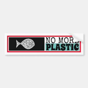 Plastikfisch, Klimawandel Autoaufkleber