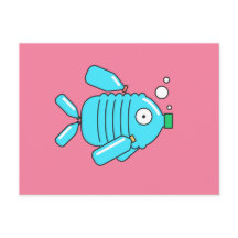 Plastikflaschen Fische // Klimaschutz