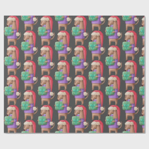 Plastikgeschenkmuster Geschenkpapier