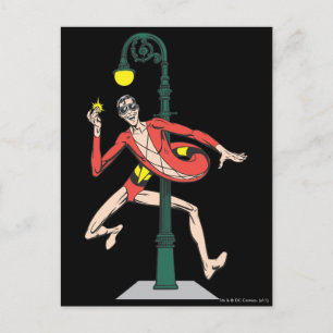 Plastikleuchte Postkarte
