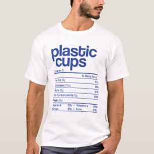 Plastikstrümpfe ernähren Fact Funny Erntedank Chr T-Shirt