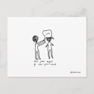 Plastiktüte Postkarte