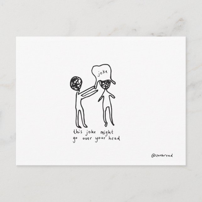 Plastiktüte Postkarte (Vorderseite)