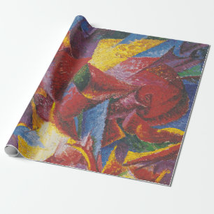 Plastische Formen eines Pferdes - Umberto Boccioni Geschenkpapier