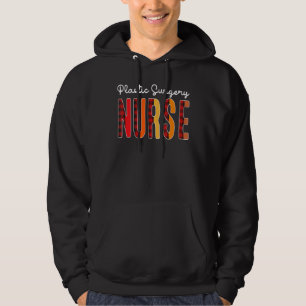 Plastische Operation Pflege der Karierten Roten Li Hoodie