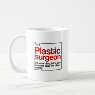 Plastischer Chirurg Kaffeetasse