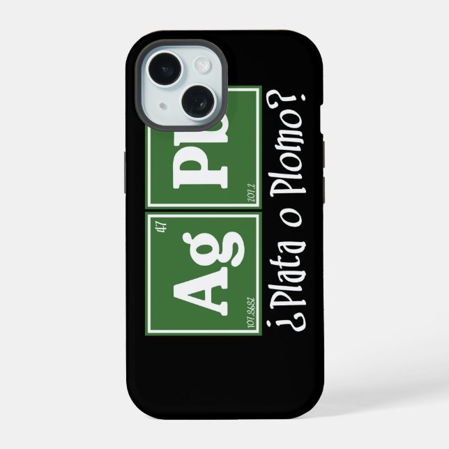 Plata o iPhone 15 hülle (Rückseite)