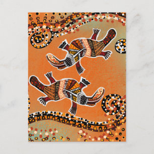 PLATAPUS ART POSTKARTE