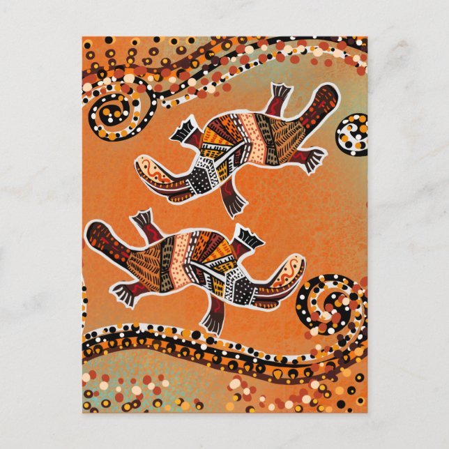 PLATAPUS ART POSTKARTE (Vorderseite)