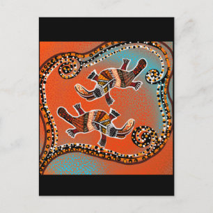 PLATAPUS ART POSTKARTE