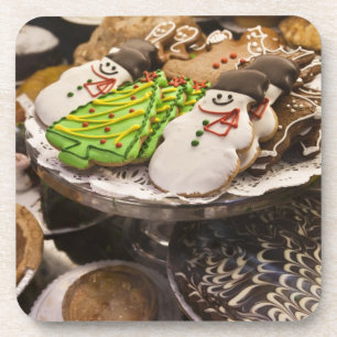 Plate of Fresh Christmas Cookies Untersetzer