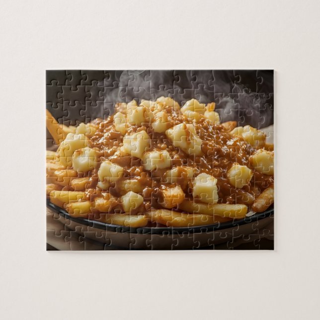 Plate of Poutine Puzzle (Horizontal)