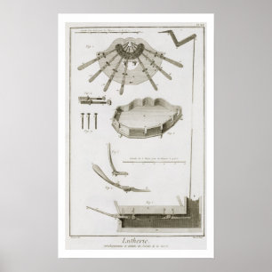 Plate XX: Die Ausbreitung und Arbeitsweise der Ped Poster
