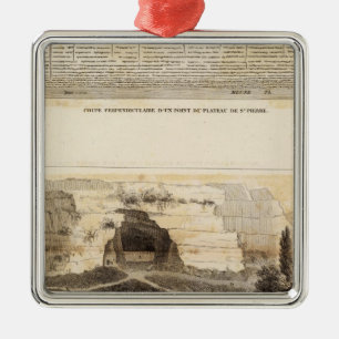Plateau St. Pierre Ornament Aus Metall