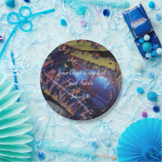 Plates follower of Christ ministry plate Pappteller