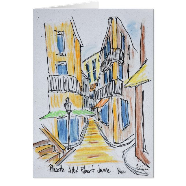 Platette Abbe Robert Jarard| Old Nice, Frankreich (Vorne)