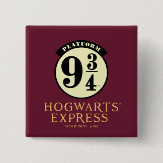 Platform 9 3/4 HOGWARTS™ EXPRESS-Symbol Button