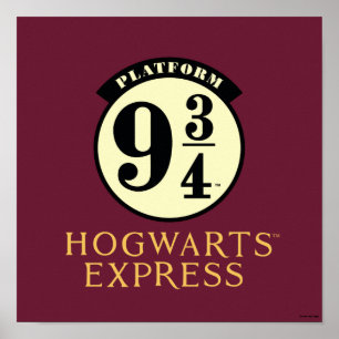 Platform 9 3/4 HOGWARTS™ EXPRESS-Symbol Poster