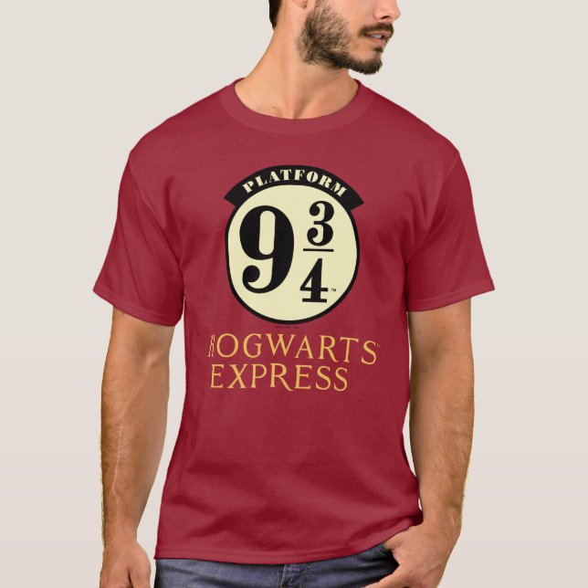 Platform 9 3/4 HOGWARTS™ EXPRESS-Symbol T-Shirt (Vorderseite)