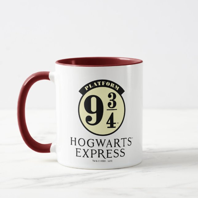 Platform 9 3/4 HOGWARTS™ EXPRESS-Symbol Tasse (Links)