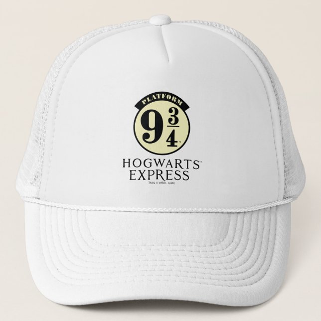 Platform 9 3/4 HOGWARTS™ EXPRESS-Symbol Truckerkappe (Vorderseite)