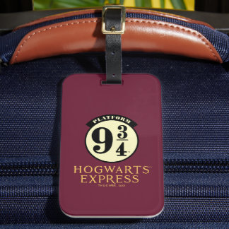 Platform 9¾ Hogwarts Express-Symbol Gepäckanhänger