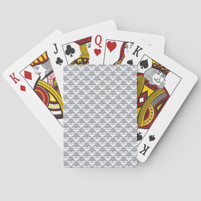 Platin-Diamant-Ring Spielkarten (Rückseite)