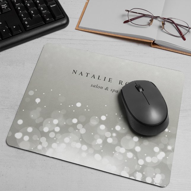 Platin Glow Personalisiert Mousepad (Von Creator hochgeladen)