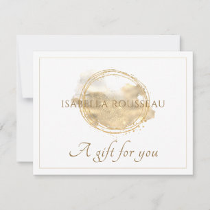 Platin-Gold-Glitter-Schmuck-Gutschein