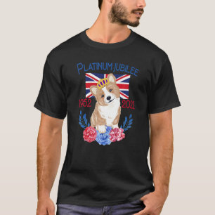 Platin-Jubiläum der Queen 2022 Britischer Monarch T-Shirt
