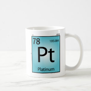 Platin- (Pt)Element-Tasse Tasse